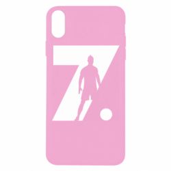 Чехол для iPhone Xs Max Cristiano Ronaldo Silhouette Art - PrintSalon