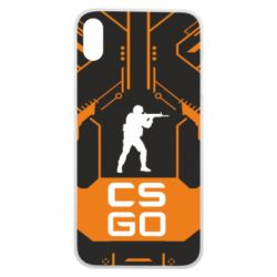 Чохол для iPhone Xs Max CS GO Chip Texture - PrintSalon