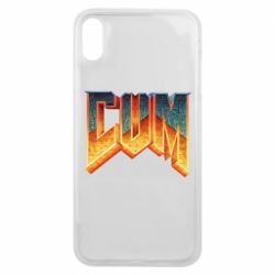 Чехол для iPhone Xs Max Cum Doom logo - PrintSalon
