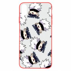 Чохол для iPhone Xs Max Cute Satoru Gojo pattern - PrintSalon