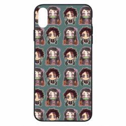 Чехол для iPhone Xs Max Cute Tanjiro with Nezuko - PrintSalon