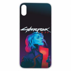 Чохол для iPhone Xs Max Cyberpunk Girl Portrait - PrintSalon