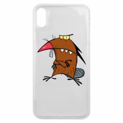Чехол для iPhone Xs Max Daggett Beaver - PrintSalon