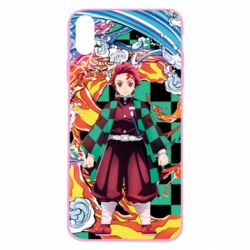 Чехол для iPhone Xs Max Demon Slayer Kimetsu No Yaiba - PrintSalon