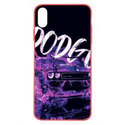 Чохол для iPhone Xs Max Dodge Art neon - PrintSalon