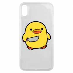 Чохол для iPhone Xs Max Duckling With A Knife - PrintSalon