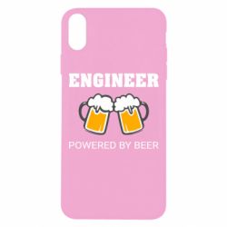 Чехол для iPhone Xs Max Engineer Powered By Beer - PrintSalon
