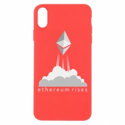 Чехол для iPhone Xs Max Ethereum Rises - PrintSalon