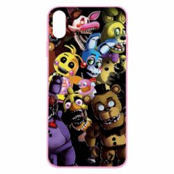 Чохол для iPhone Xs Max FNAF Animatronics - PrintSalon