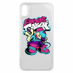 Чехол для iPhone Xs Max FnF Boy And Logo - PrintSalon