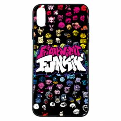 Чехол для iPhone Xs Max FnF Icons - PrintSalon