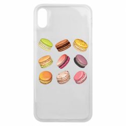 Чехол для iPhone Xs Max Французский макарун - PrintSalon