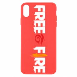 Чохол для iPhone Xs Max Free fire and logo Garena - PrintSalon