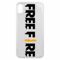 Чохол для iPhone Xs Max Free Fire logo - PrintSalon