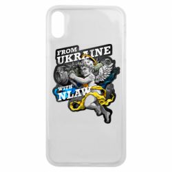 Чехол для iPhone Xs Max From Ukraine with nlaw - PrintSalon