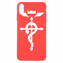 Чехол для iPhone Xs Max Fullmetal Alchemist Flamel - PrintSalon