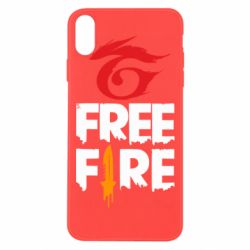 Чохол для iPhone Xs Max Garena and Free Fire logo - PrintSalon
