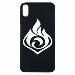Чехол для iPhone Xs Max Genshin Impact Pyro - PrintSalon