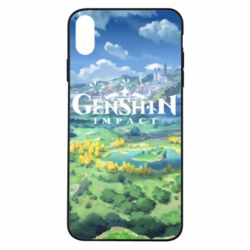 Чохол для iPhone Xs Max Genshin Impact World - PrintSalon
