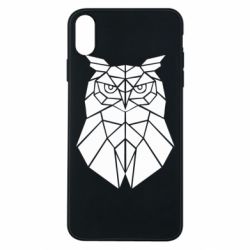 Чохол для iPhone Xs Max Geometric Owl - PrintSalon