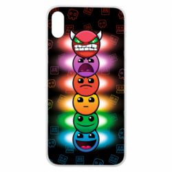 Чохол для iPhone Xs Max Geometry Dash Levels - PrintSalon