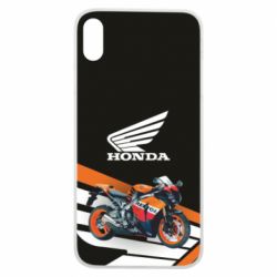 Чехол для iPhone Xs Max Honda Bike - PrintSalon