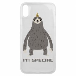 Чохол для iPhone Xs Max I'm special Sloth