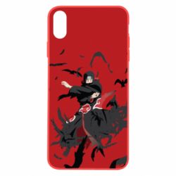 Чохол для iPhone Xs Max Itachi Uchiha with crows - PrintSalon