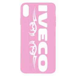 Чехол для iPhone Xs Max Iveco Logo Art - PrintSalon
