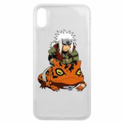 Чохол для iPhone Xs Max Jiraiya and Gamabunta - PrintSalon