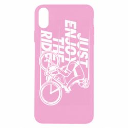 Чехол для iPhone Xs Max Just enjoy the ride - PrintSalon