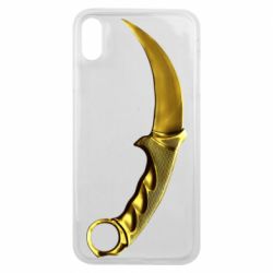 Чохол для iPhone Xs Max Karambit Gold Standoff 2 - PrintSalon