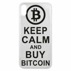 Чехол для iPhone Xs Max Keep calm and by bitcoin - PrintSalon