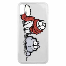 Чехол для iPhone Xs Max Кот Саймона Зима - PrintSalon