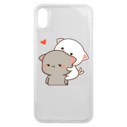 Чехол для iPhone Xs Max Котики кохання - PrintSalon