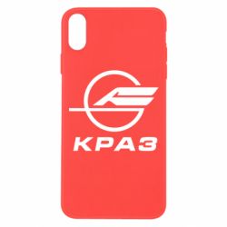 Чехол для iPhone Xs Max КРаЗ лого - PrintSalon