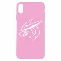 Чехол для iPhone Xs Max Kurama line art - PrintSalon