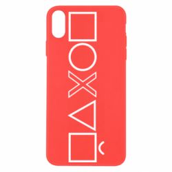 Чехол для iPhone Xs Max Квадрат круг икс треугольник квадрат - PrintSalon