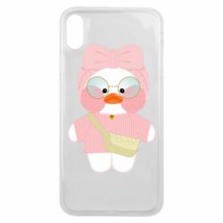 Чехол для iPhone Xs Max Лалафанфан в свитере - PrintSalon