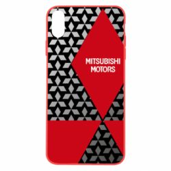 Чехол для iPhone Xs Max Logo Mitsubishi Motors - PrintSalon