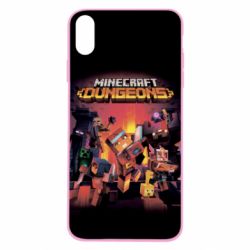 Чехол для iPhone Xs Max Minecraft Dungeons new - PrintSalon