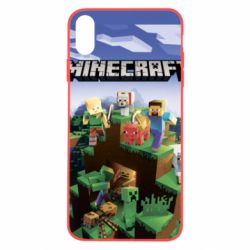 Чохол для iPhone Xs Max Minecraft Starter - PrintSalon