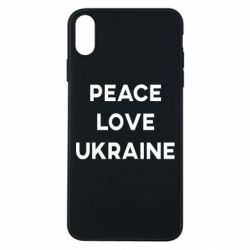 Чехол для iPhone Xs Max Мир, любовь, Украина - PrintSalon