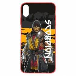 Чехол для iPhone Xs Max Mortal Kombat-Scorpion - PrintSalon
