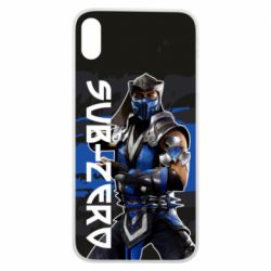 Чехол для iPhone Xs Max Mortal Kombat  Sub-Zero - PrintSalon