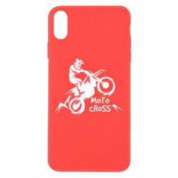 Чехол для iPhone Xs Max Motocross sport - PrintSalon