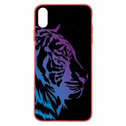 Чохол для iPhone Xs Max Neon Tiger - PrintSalon