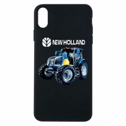 Чохол для iPhone Xs Max New Holland tractor - PrintSalon