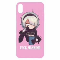 Чохол для iPhone Xs Max Nier. Fuck Mankind - PrintSalon