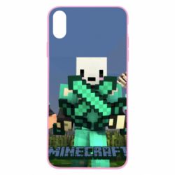 Чехол для iPhone Xs Max Novaskin Minecraft - PrintSalon